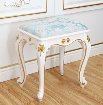 大人気スツール高級軟座テーブル椅子 イス家具 アメリカ式．スツール　ヨーロッパ式スツール 猫脚 雕刻 インテリア調 腰掛け家具_画像1