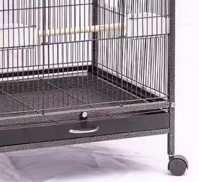  птица клетка клетка для птиц большой роскошный клетка большой несколько .. длиннохвостый попугай попугай клетка o черепаха se регулирование кнопка документ птица 45.5*45.5*77CM черный 
