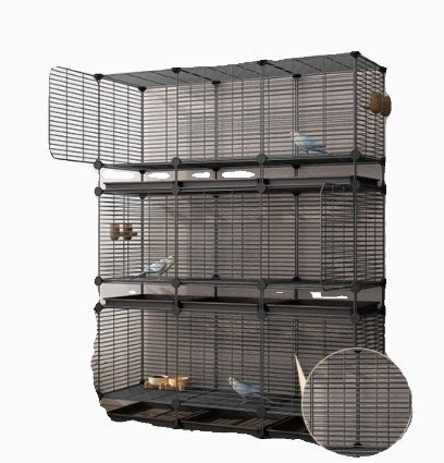  супер популярный клетка для птиц клетка модный большой птица . птица маленький магазин bird клетка низ сеть жердочка птица двор несколько ..se регулирование длиннохвостый попугай маленькая птица S1186