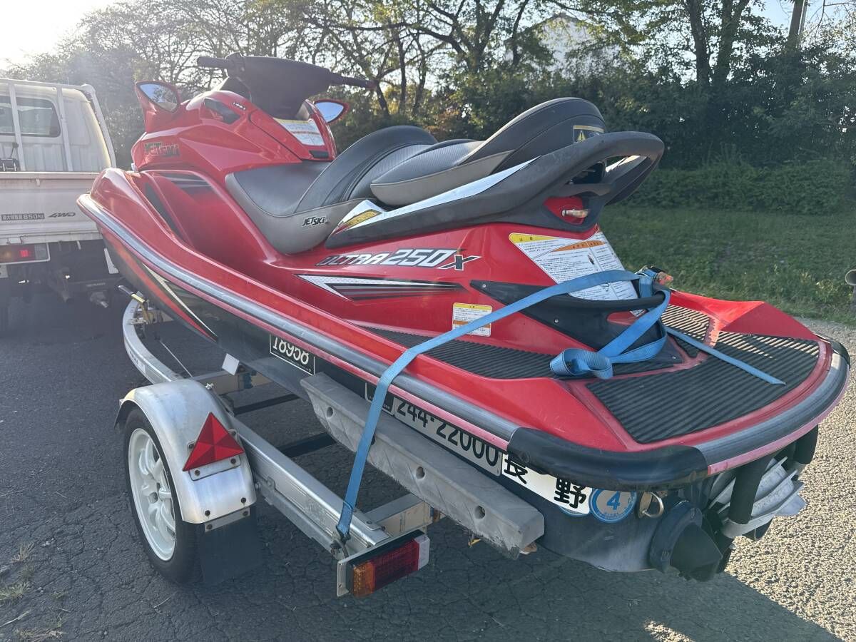 カワサキ　ウルトラ　250X ULTRA250X トレーラーセット　ジャンク品_画像4