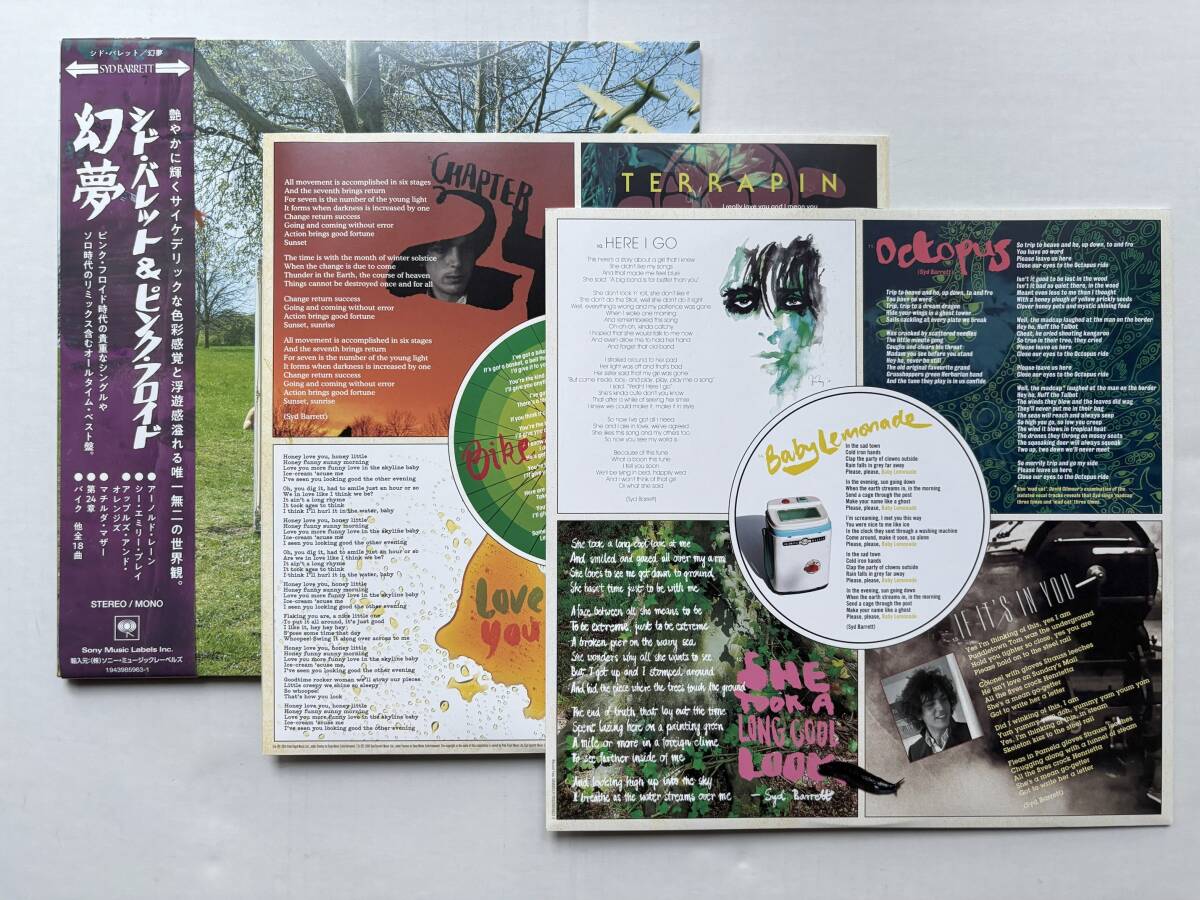 【レコード?日本盤】Syd Barrett シド?バレット ＆ ピンク?フロイド「An Introduction to Syd Barrett　幻夢」２枚組　Pink Floyd　