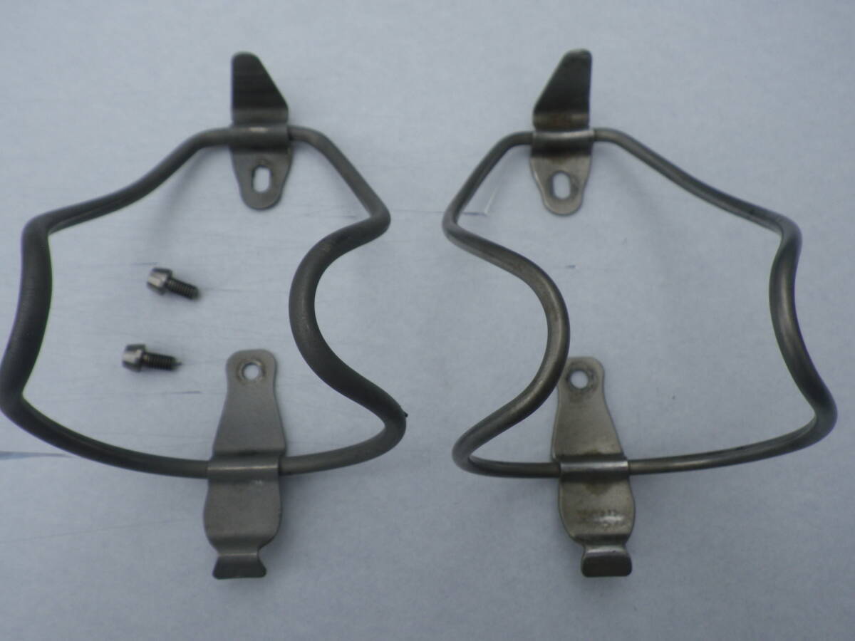 ★軽量チタン製ボトルケージ＋同型ステンレス製ボトルケージ★_画像1