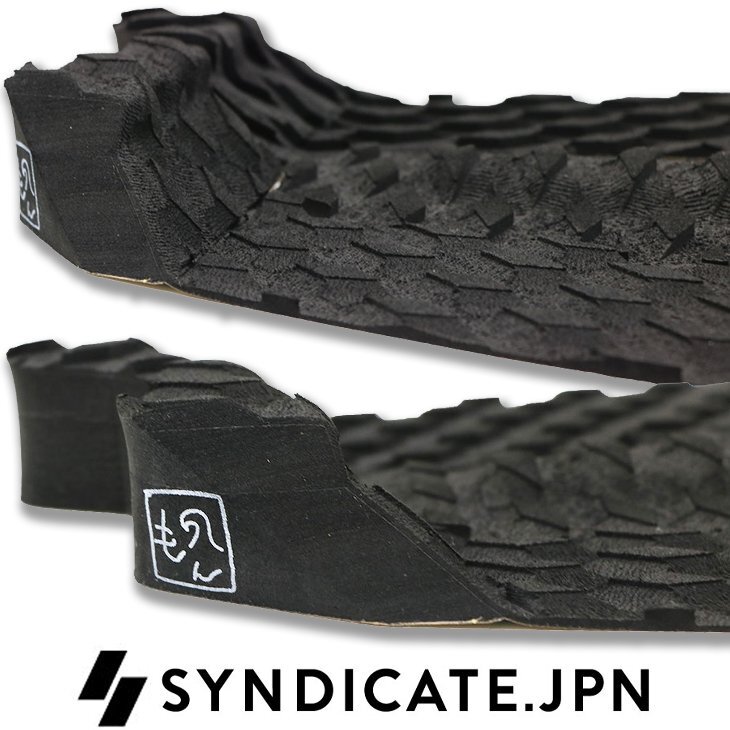 ■SYNDICATE.JPN■2025 デッキパッド 3P MONNOJYO 矢作紋乃丞 シグネイチャー 3piece シンジケート ジャパン デッキパッチ トラクション_画像3