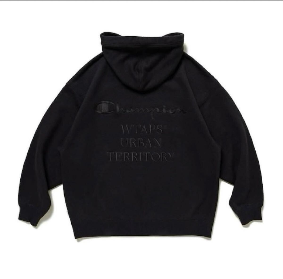 Wtaps 24SS ACADEMY HOODED CHAMPION 黒XL スウェットパーカー
