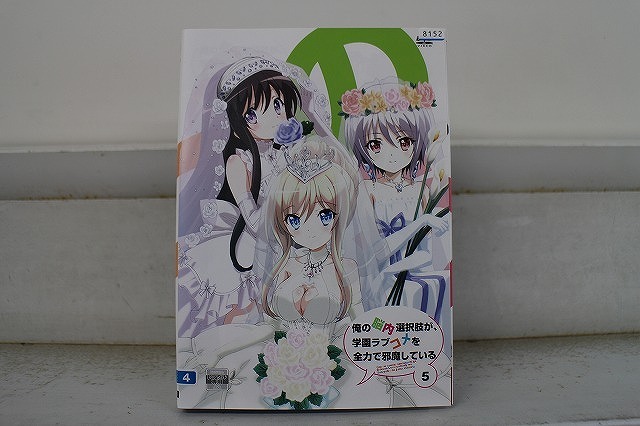 DVD 俺の脳内選択肢が、学園ラブコメを全力で邪魔している 全5巻 ※ケース無し発送 レンタル落ち ZW1709_画像1