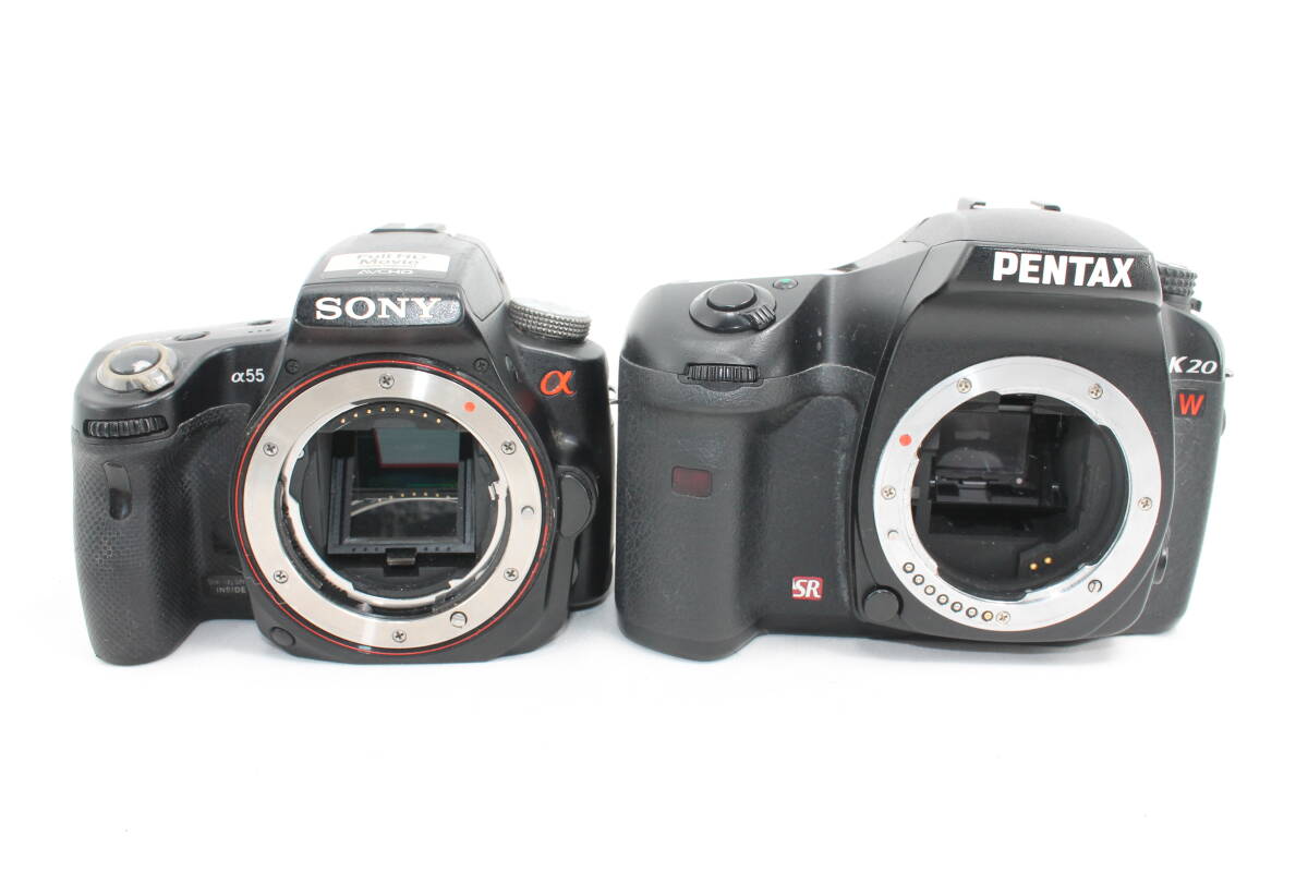 [20250711KNE-28]SONY α55 zoom линзы комплект PENTAX K20D