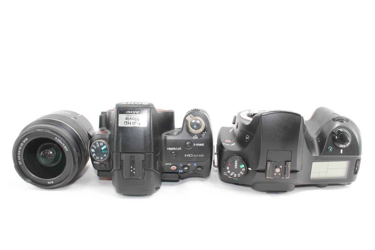 [20250711KNE-28]SONY α55 zoom линзы комплект PENTAX K20D