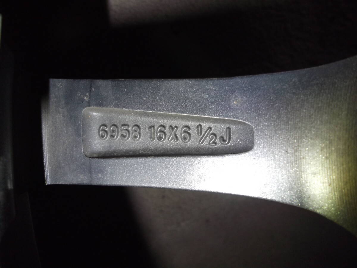 Q-0824 зимний магазин 205/60R16 установлены aluminium 4шт.@(6.5J 114.3 5 дыра +38)⑲ Honshu включая доставку 