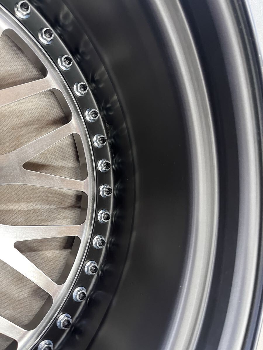 WORK VSXX 20インチ 4枚セット 使用約1000キロ カスタムホイール ゴルフ・アウディ・ミニ等_画像8