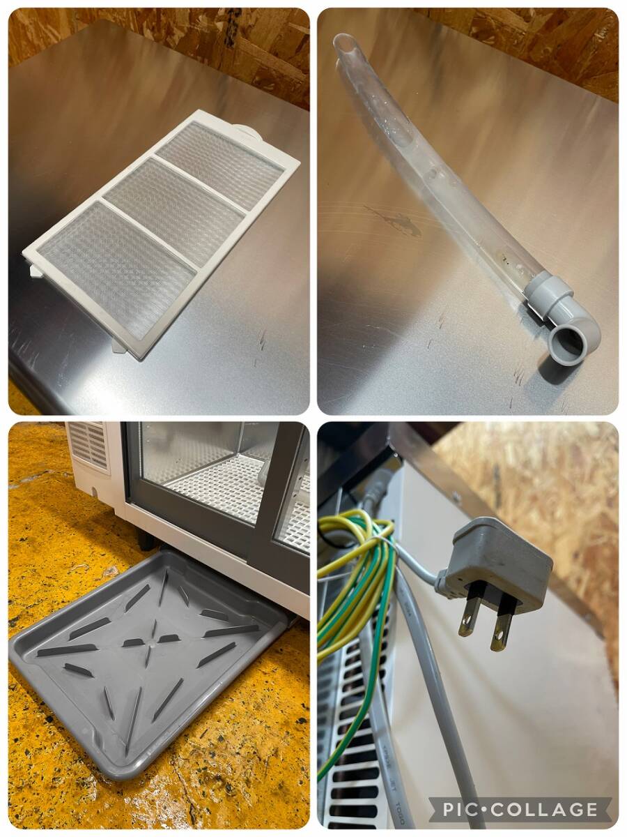 C(7510)2025年製 ホシザキ テーブル形冷蔵ショーケース RTS-90STD W900D450H800 128L 100V 冷蔵ショーケース 直接お引き取り歓迎 大阪_画像9