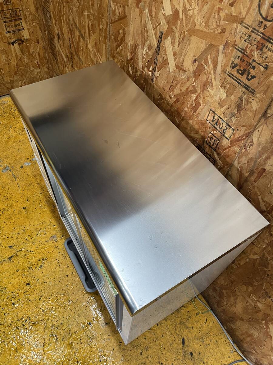 C(7510)2025年製 ホシザキ テーブル形冷蔵ショーケース RTS-90STD W900D450H800 128L 100V 冷蔵ショーケース 直接お引き取り歓迎 大阪_画像6