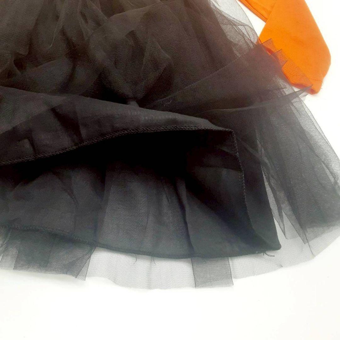 【新品 120cm】黒猫 ハロウィン ワンピース 子供 コスプレ_画像6