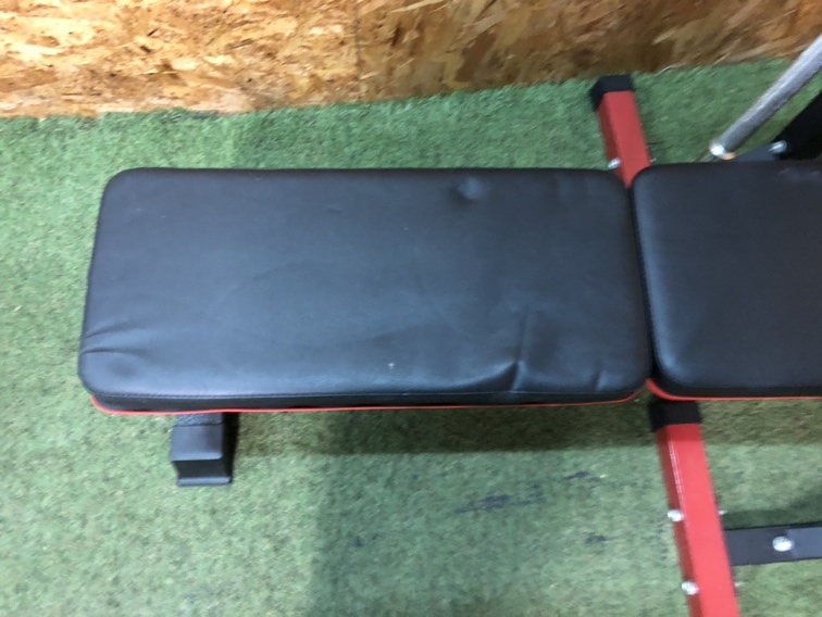 スクワットスタンドセット インクラインベンチ+バーベルシャフト 筋トレ エリア限定 大阪市平野区発 「4035」_画像5