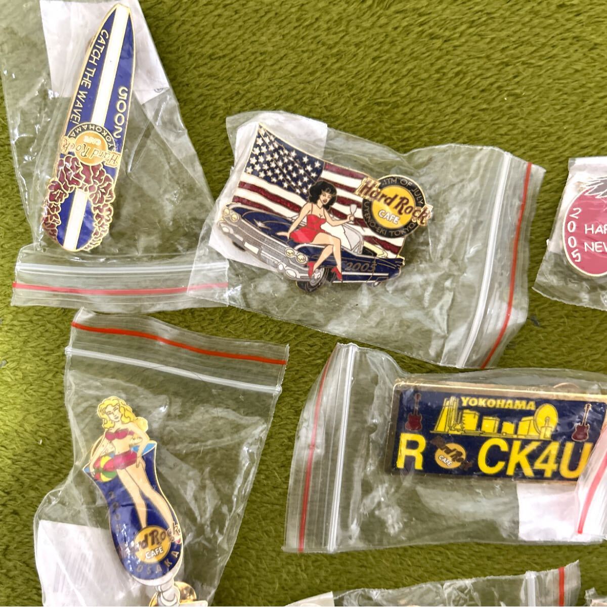 ハードロックカフェ Hard Rock CAFE ピンバッジ 大量まとめ ピンバッチ★TOKYO/YOKOHAMA/桜/錦鯉/クマ/ドラム/クリスマス/ギター/限定 レア