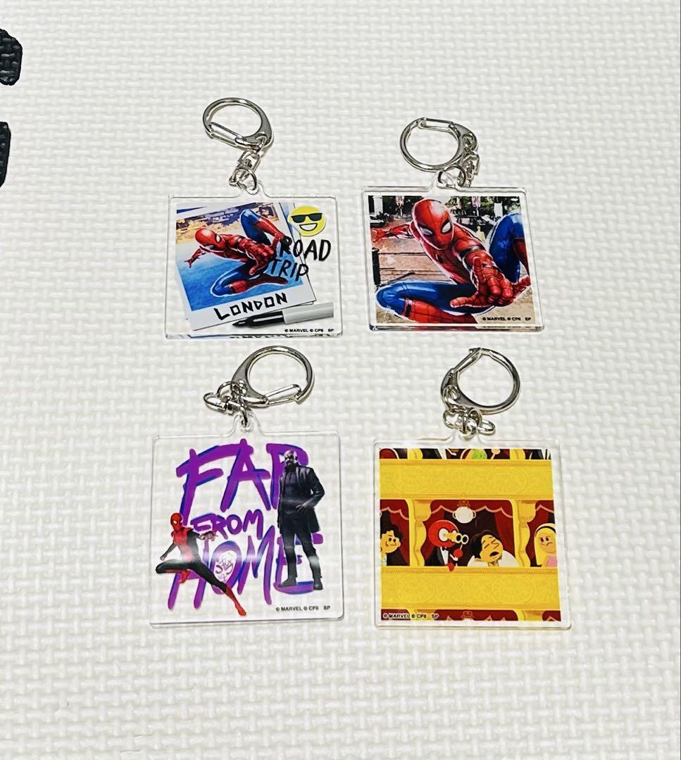  Человек-паук мех поток m Home акрил брелок для ключа новый товар 4 вид комплект 