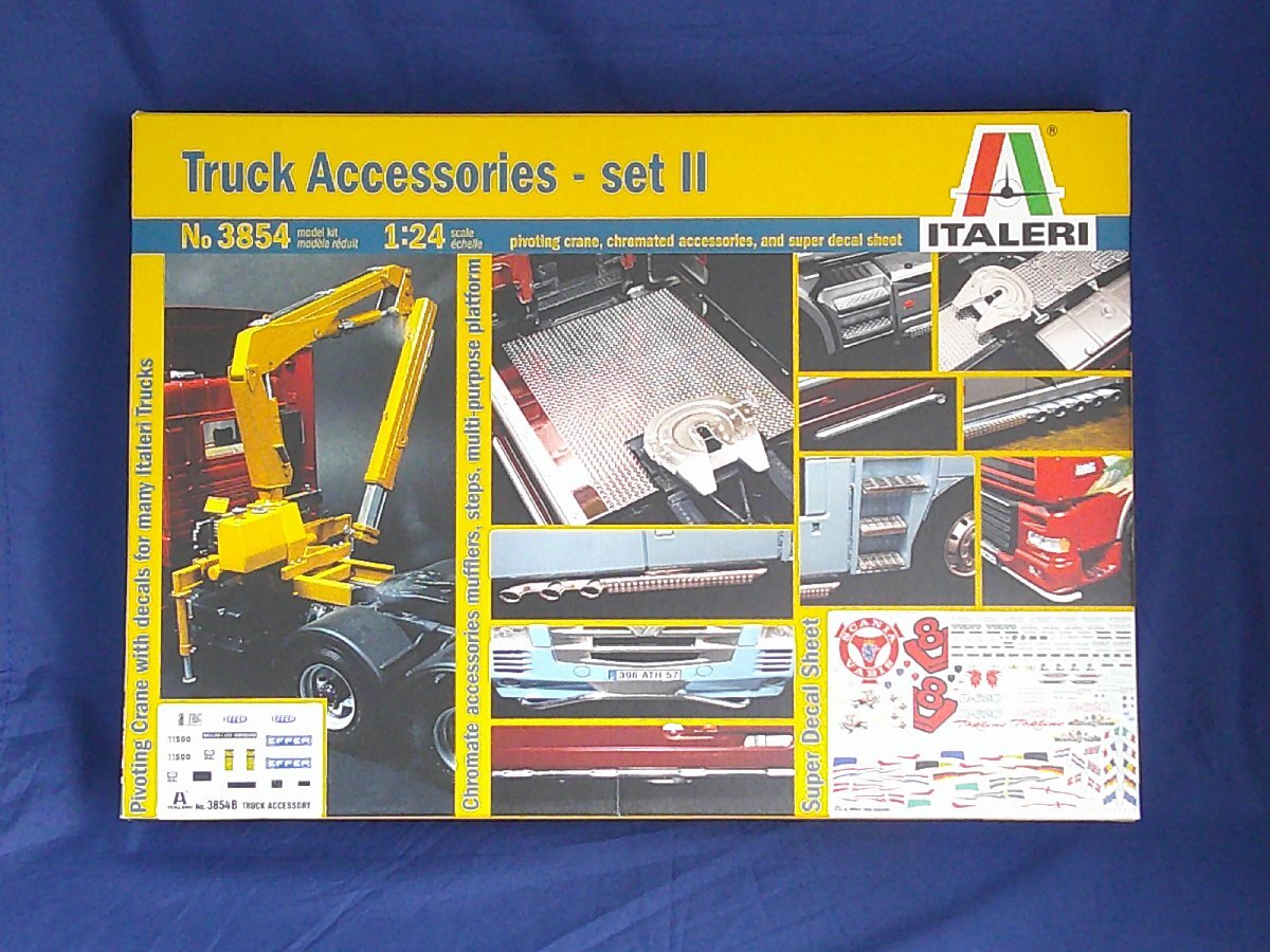プラッツ イタレリ 1/24 トラック カスタム＆ディテールアップ パーツセット プラモデル用パーツ_画像1