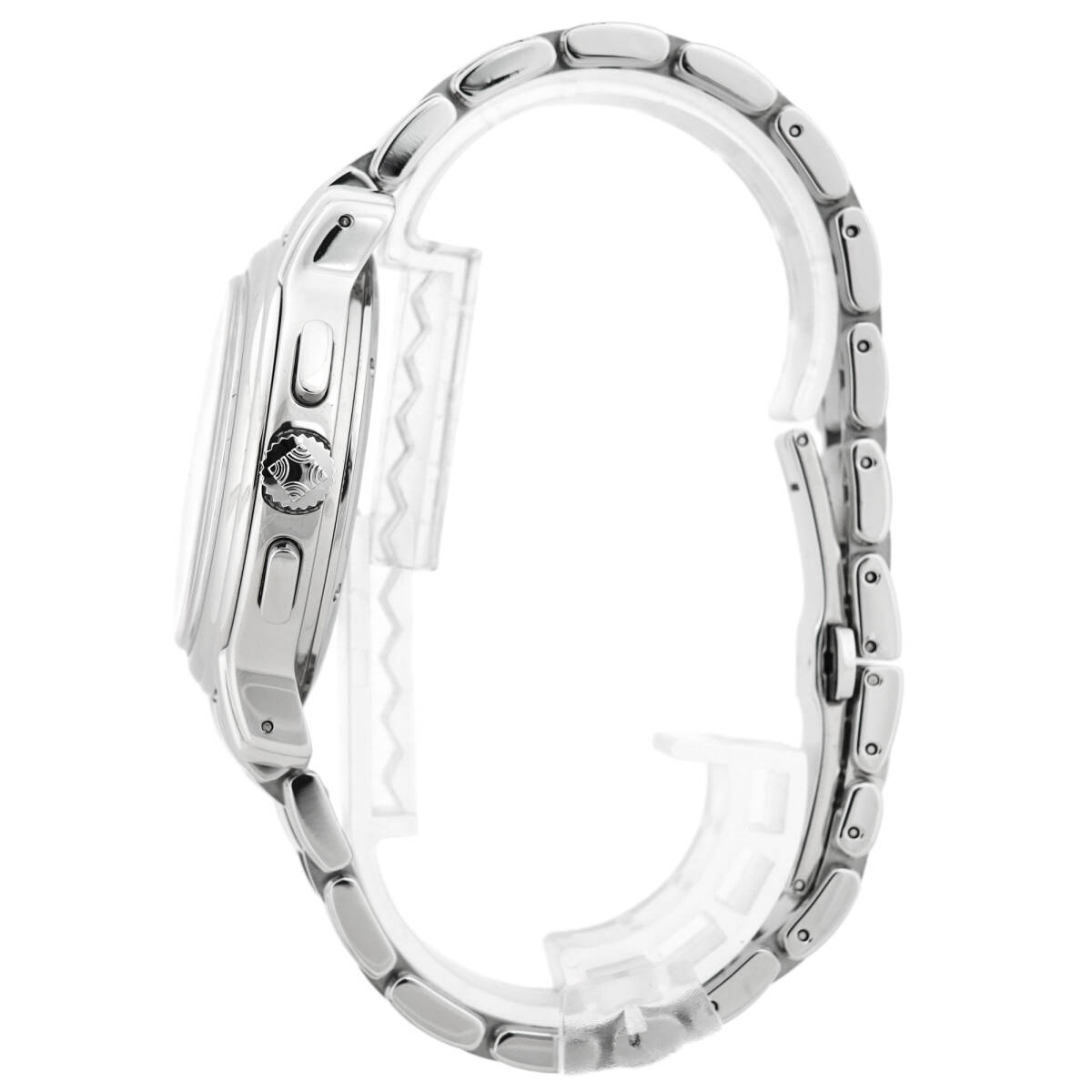 ZENITH ゼニス エル・プリメロ クロノマスター 02.0240.410/01 自動巻き シルバー文字盤 メンズ 保証書 (K-K784)_画像6