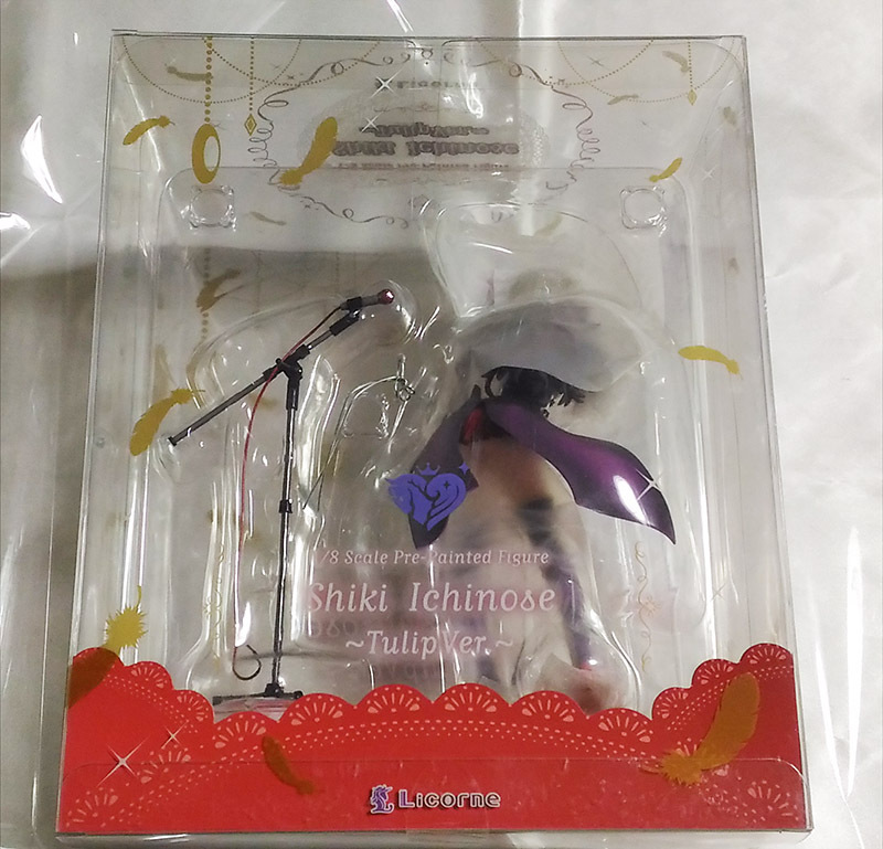 新品未開封 あみあみ限定特典付き アイドルマスター シンデレラガールズ 一ノ瀬志希 Tulip Ver. 1/8 完成品フィギュア[リコルヌ]_画像2