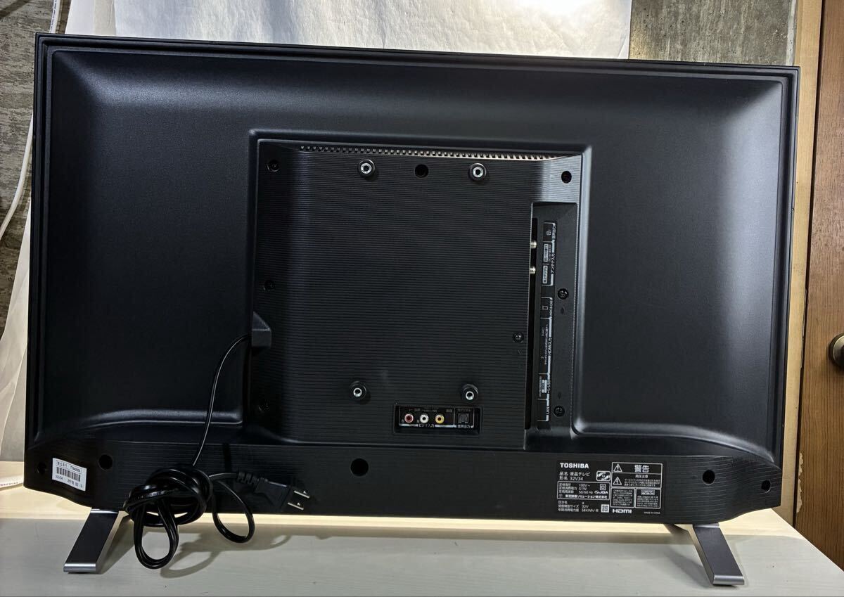 ☆ TOSHIBA REGZA 32V34 32型 液晶テレビ 2023年制 家電 札幌市西區(qū)にて直接引き取り歓迎 ③