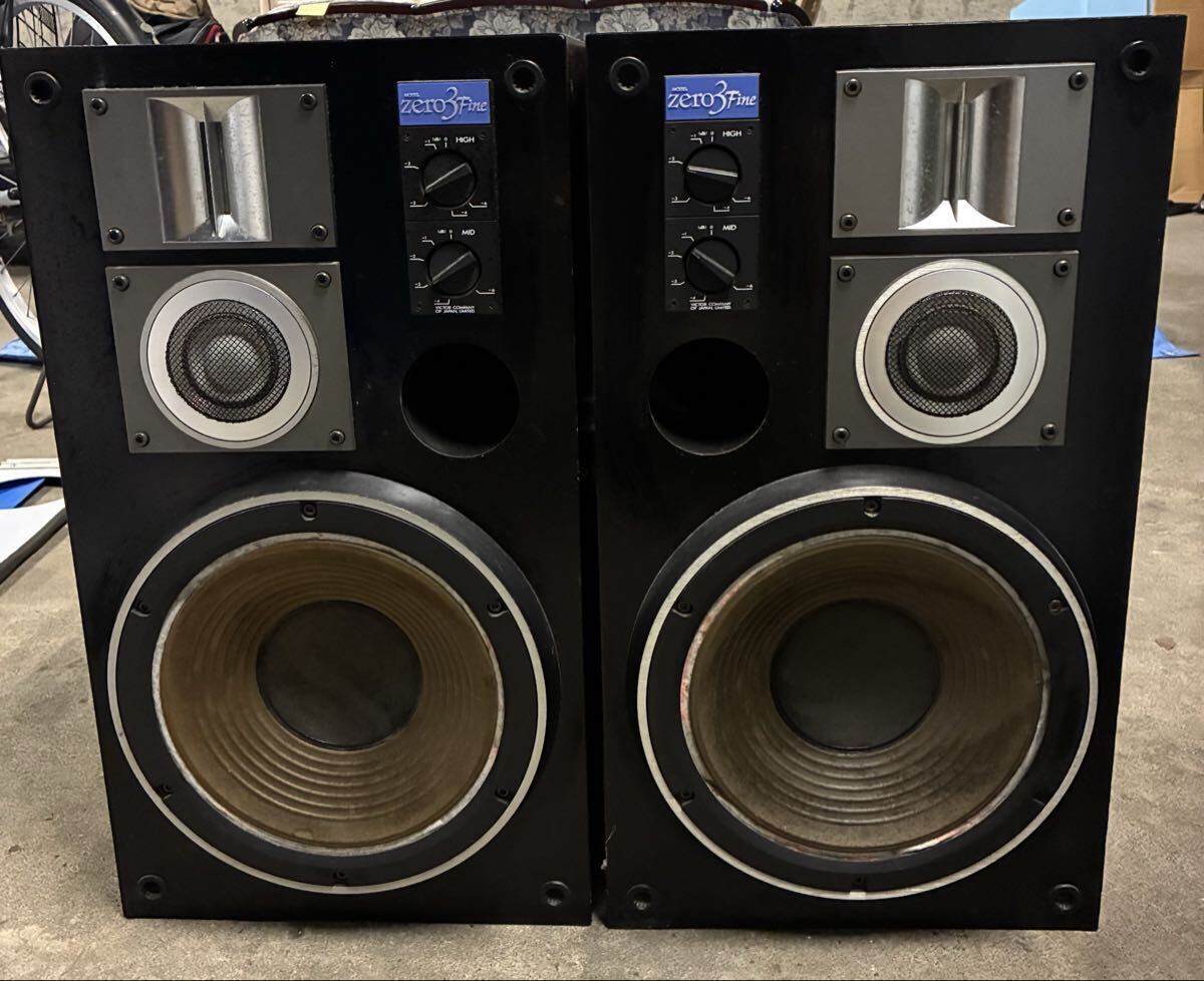 ☆ 札幌市西區(qū)にて直接引き取り限定 Victor Zero 3 Fine スピーカーペア ビクター スピーカー?。?）