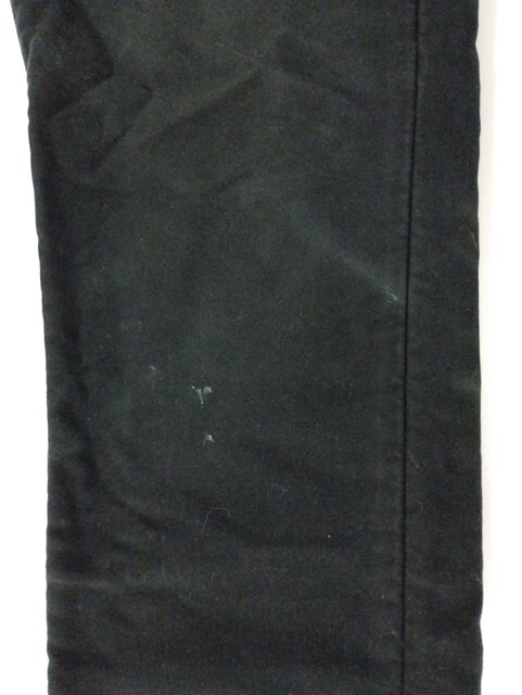 E740 [人気] RRL ダブルアールエル パンツ 28 ブラック ボタンフライ 綿100% コンチョ | T★_画像6