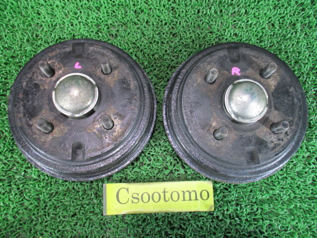 TC070905■保証付■ミラジーノ L700S◆◆リアドラム 左右セット◆◆H12年■宮城県~発送◎発送サイズB/棚F06_画像1