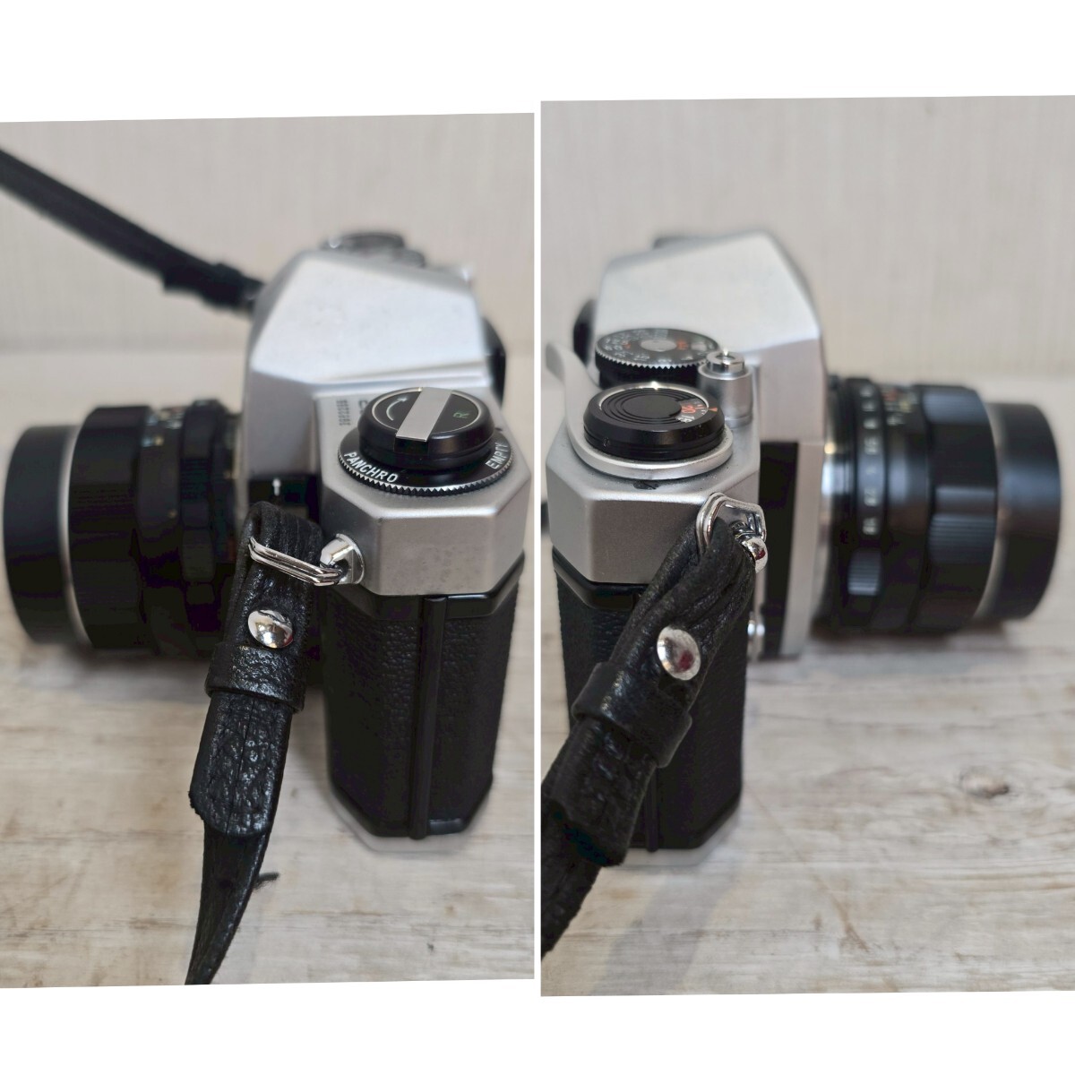 ASAHI PENTAX SPOTMATIC / Super-Multi-Coated TAKUMAR 1:1.8/55 一眼レフカメラ ペンタックス ジャンク カバー ケース付き フィルムカメラ