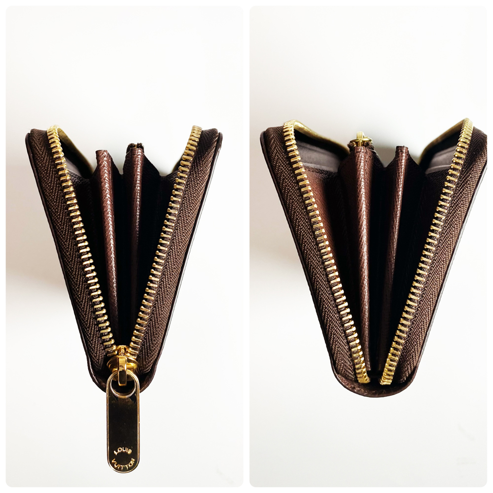 ルイヴィトン Louis Vuitton ダミエ ジッピーウォレット ラウンド ファスナー N60015 送料無料