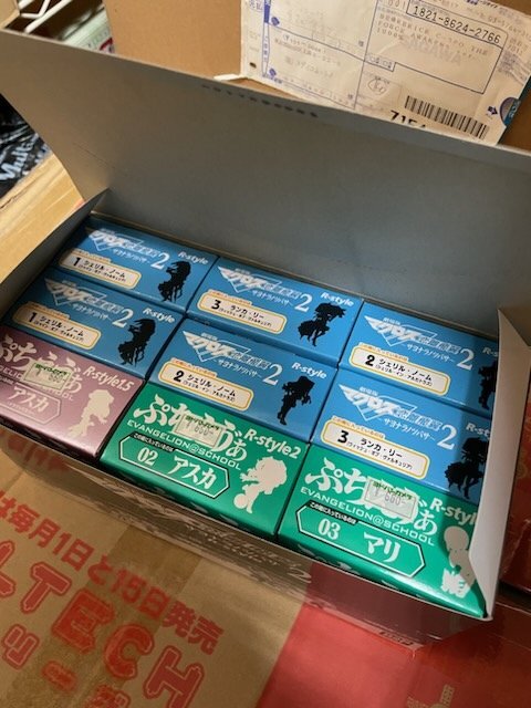 ◎ BANDAI バンダイ 劇場版マクロスF 戀離飛翼 サヨナラノツバサ 2 ぷちえぁ R-style フィギュア ９個セット 未開封品