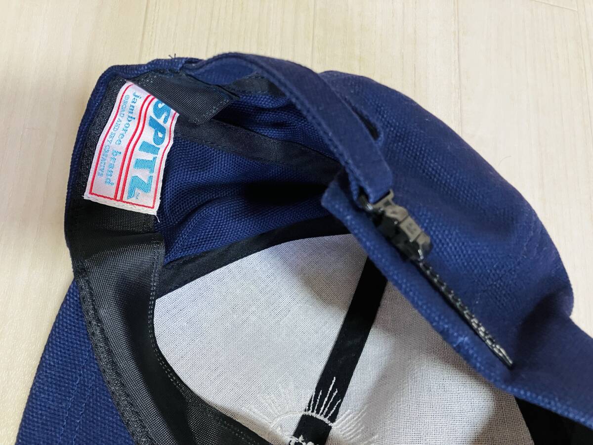 スピッツ E④ キャップ 紺 jamboree brand 帽子 新品 オフィシャル グッズ 草野マサムネ_画像3