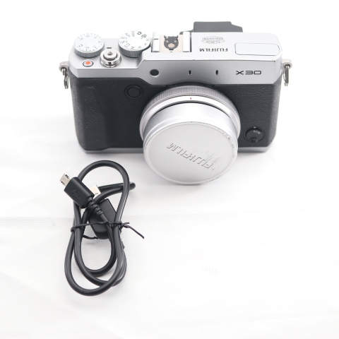 FUJIFILM デジタルカメラ X30 シルバー
