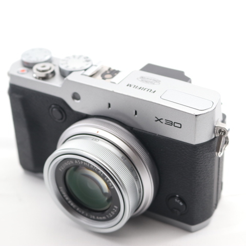 FUJIFILM デジタルカメラ X30 シルバー