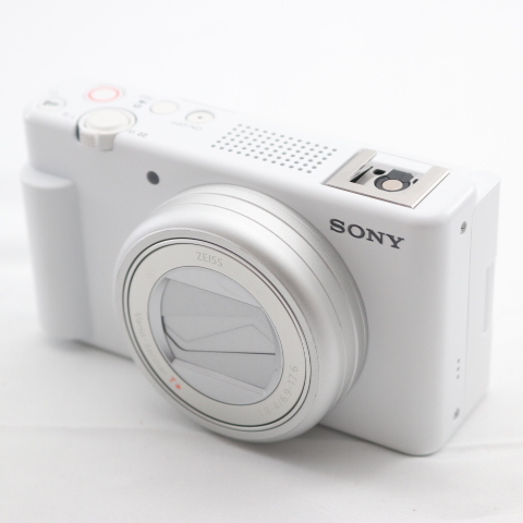 SONY(ソニー) コンパクトデジタルカメラ VLOGCAM Vlog用カメラ ZV-1II シューティンググリップキット(同梱グリップ:GP-VPT2BTホワイト_画像4