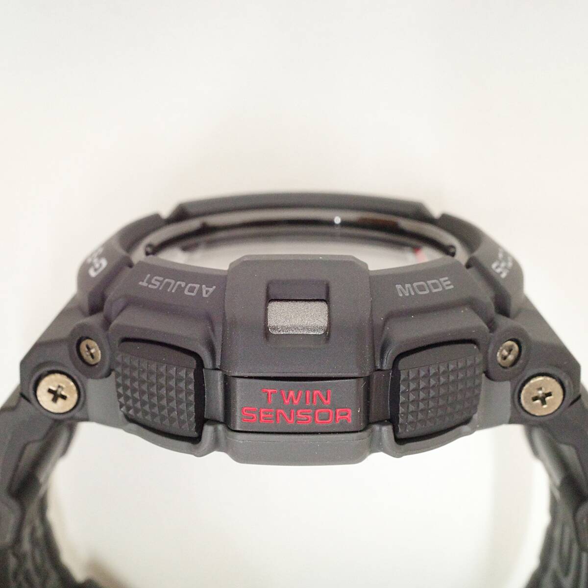 【美品】CASIO カシオ GW-9300 G-SHOCK MUDMAN マッドマン 黒 ブラック 電波ソーラー 腕時計