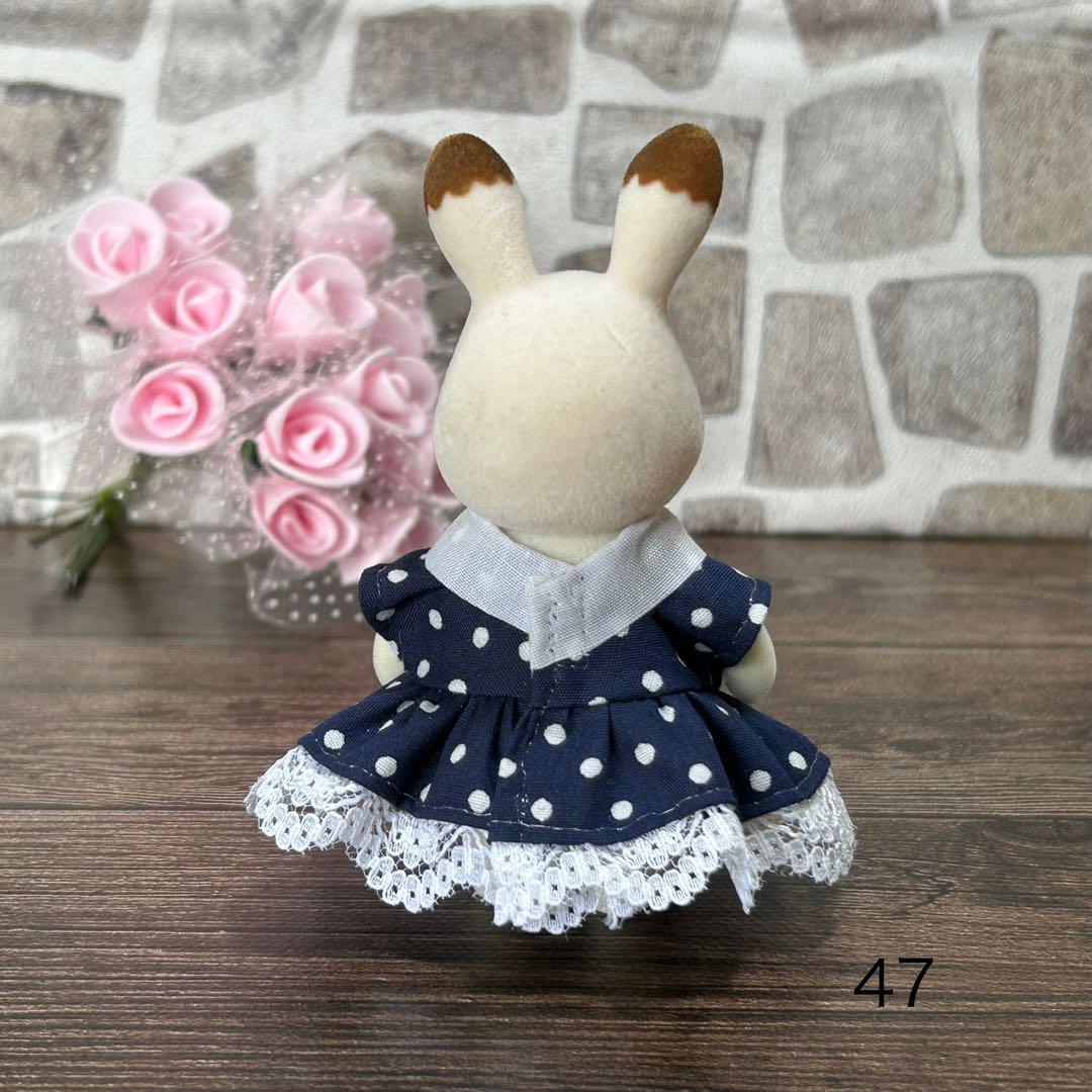 シルバニアファミリー　お母さんサイズ　ハンドメイド服　エプロン　47B_画像3