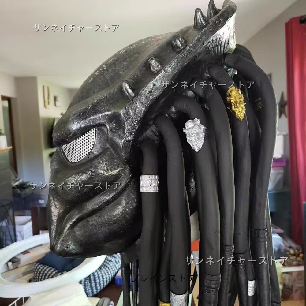 異形対プレデター マスク ホラーラテックスヘッドカバー エイリアンvs.プレデターコスプレマスク