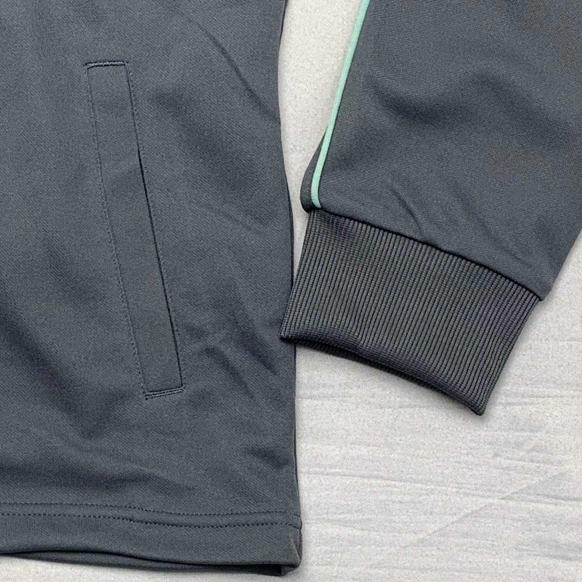 【送料無料】【新品】Kaepa レディーストレーニングスーツ(吸水速乾 UVカット)  M  チャコールグレー★701631_画像4