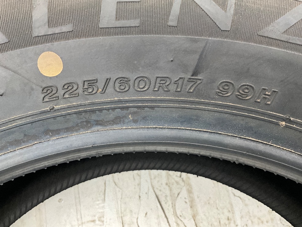 新品タイヤ 1本のみ 225/60R17 99H ブリヂストン ALENZA LX100 夏 サマー 225/60/17 フォレスター/クルーガー b13041