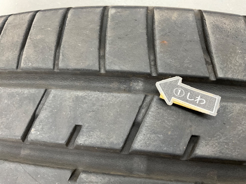 中古タイヤ 2本セット 225/55R19 99V トーヨー PROXES R46 夏 サマー 225/55/19 クラウンクロスオーバー b13396_画像6