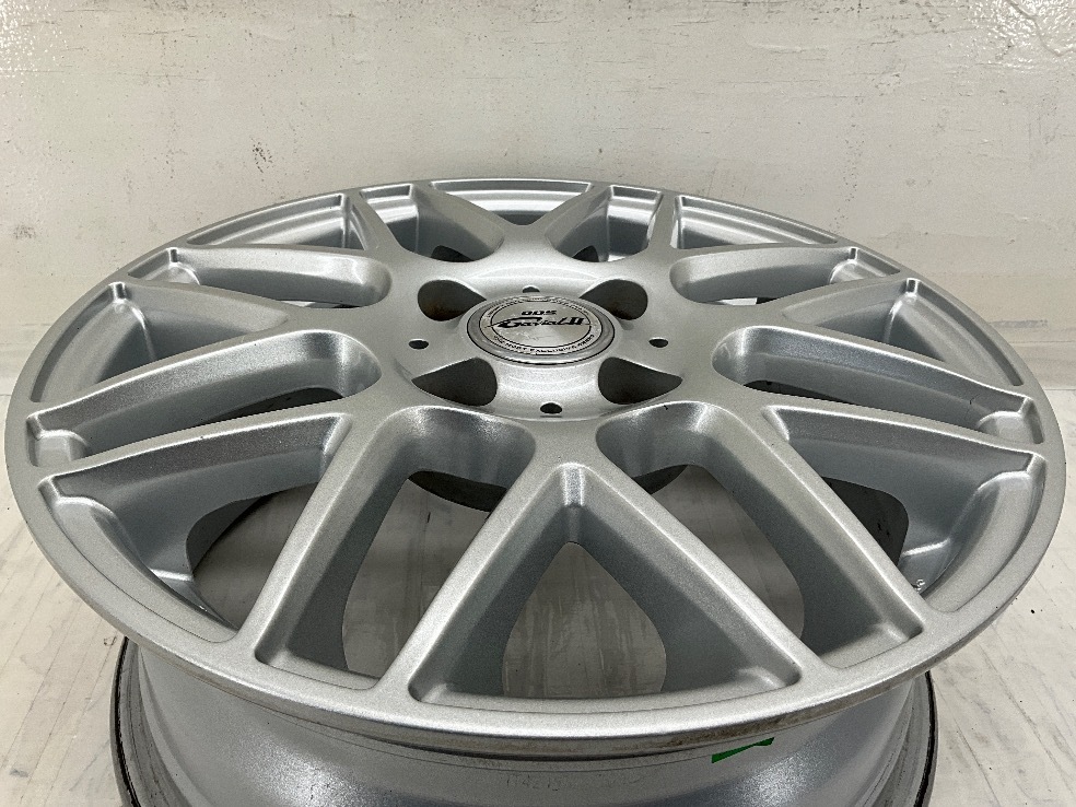 中古アルミホイール 4本セット 14×5.5J +42 4穴 PCD100 14インチ DOS c2589の画像4