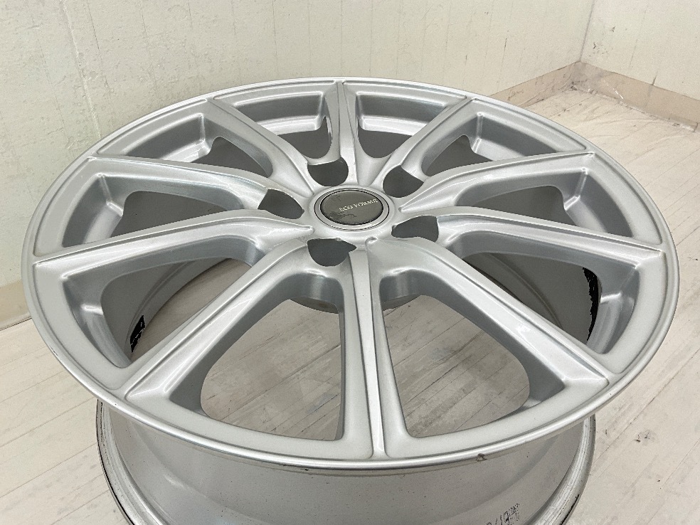 中古アルミホイール 4本セット 17×7J +45 5穴 PCD114.3 17インチ トヨタ車用 BRIDGESTONE ECO FORME c2609_画像4