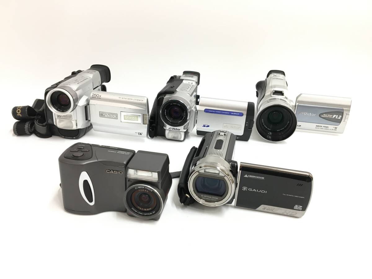 ☆ ビデオカメラ まとめ ☆ AKASO + SONY HDR-SR12 + CCD-TR270 + Canon iVIS HF S21 他 5臺(tái) アカソ ソニー キャノン ヴィクター 