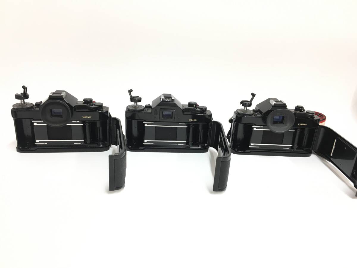 ☆ Canon フィルム一眼カメラ まとめ 3 ☆ F-1 + A-1 ×3 + AE-1 ×2 + T50 + FD 50mm 1:1.4 S.S.C. 他 レンズ4本 キャノン