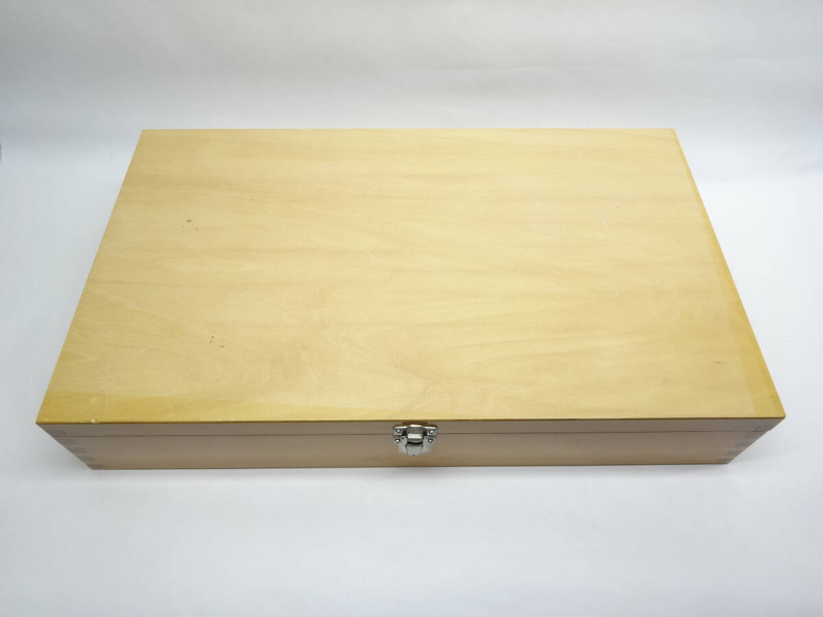y4879 包丁収納ケース 木製ケース 5丁用 保管品_画像5