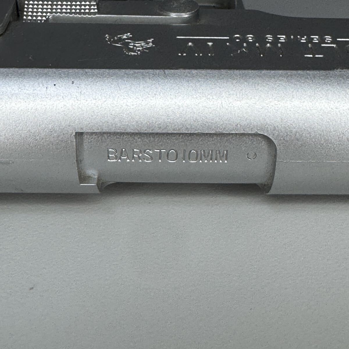 MGC？ コルト ガバメント シリーズ80 BARSTO 10mm カスタム ※動作未確認/マガジンなし ジャンク品 エアガン ASGKマーク有り_画像6