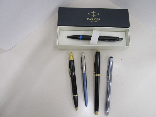 9449FMZ5◇PARKER パーカー/CROSS クロス ボールペン/復合ペン 5本セット◇中古/未使用