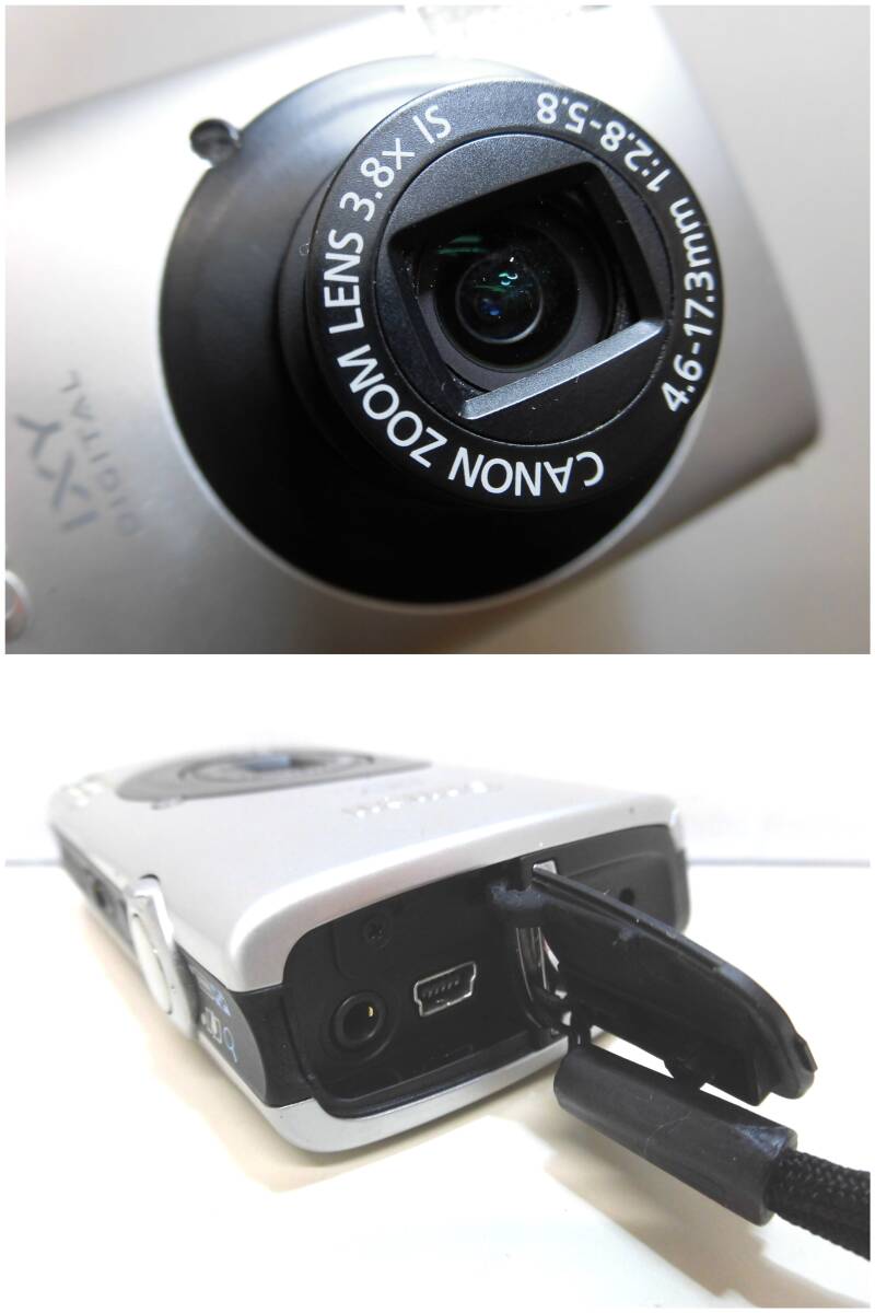 9420B◇Canon キャノン IXY DIGITAL イクシーデジタル PC1249 910IS コンパクトデジタルカメラ デジカメ バッテリー1個(gè)付◇中古