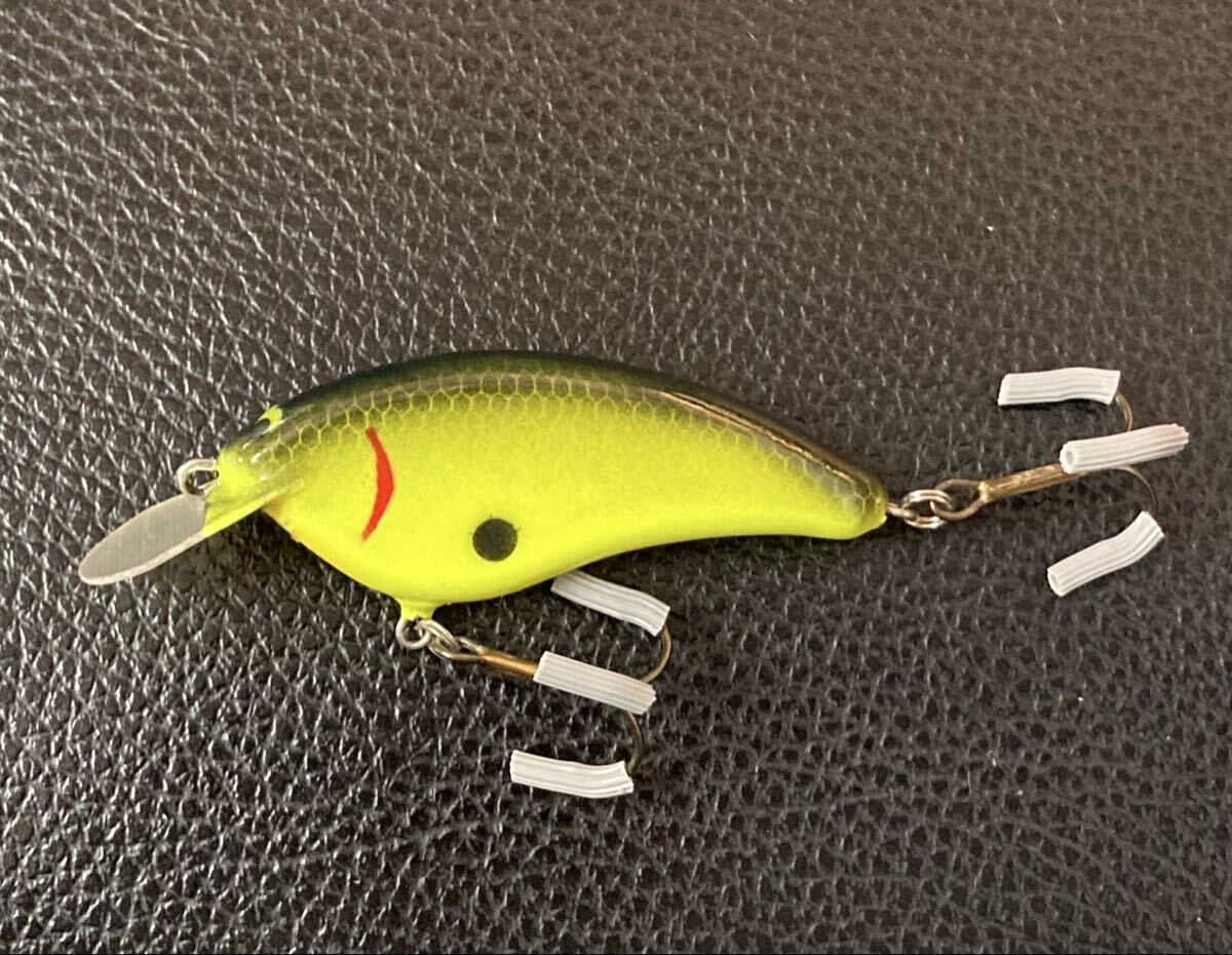 秘密のクランク Flat Shad Baits Little PT フラットシャッドベイツ リトルPT オールド 中古美品 希少