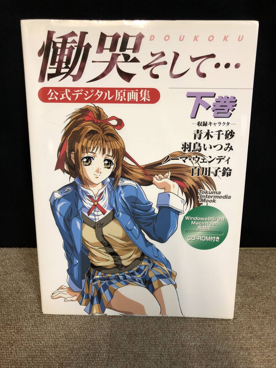 J058A 【慟哭そして、、、】下巻 公式デジタル原画集 Windows95