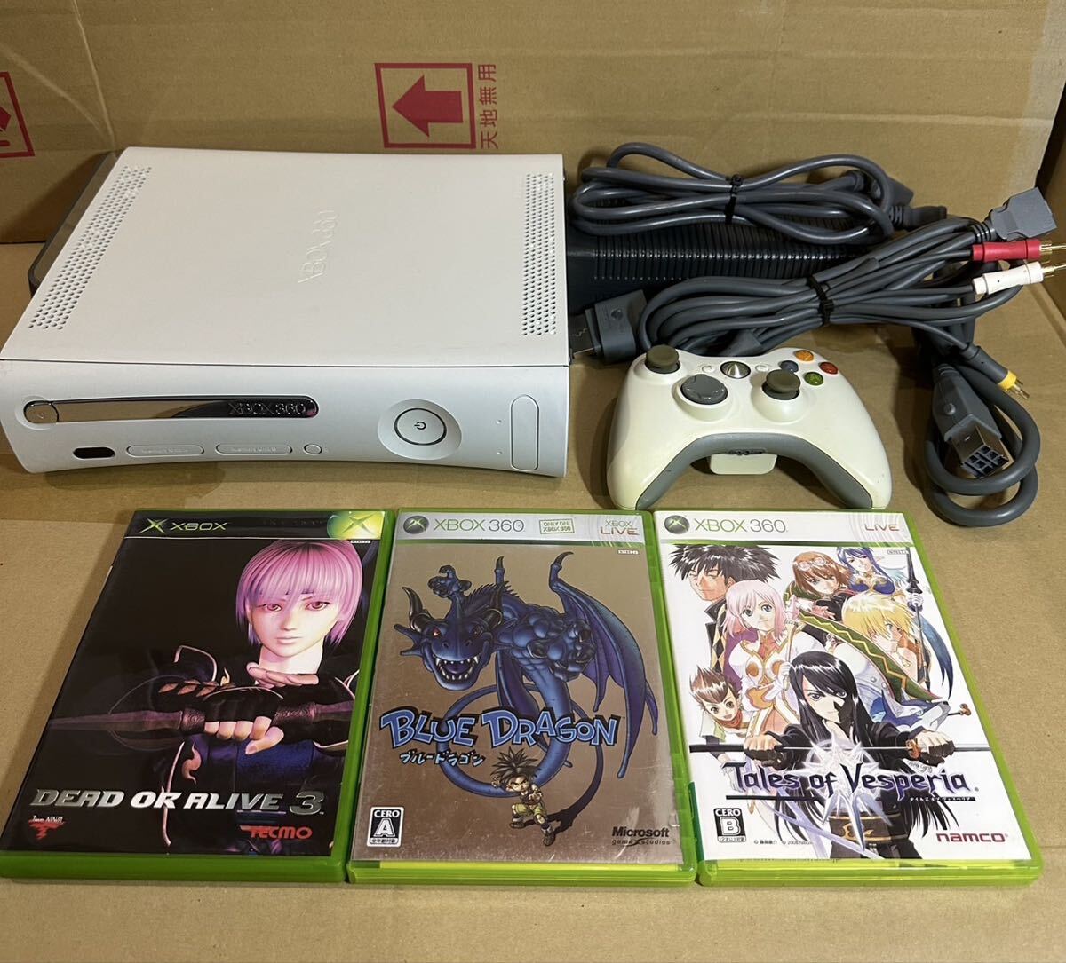 Xbox 360 CONSOLE 本体 （初代Xbox互換性アップデート済
